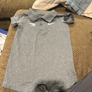 Nike Gray Polo One Piece Casual Comfort